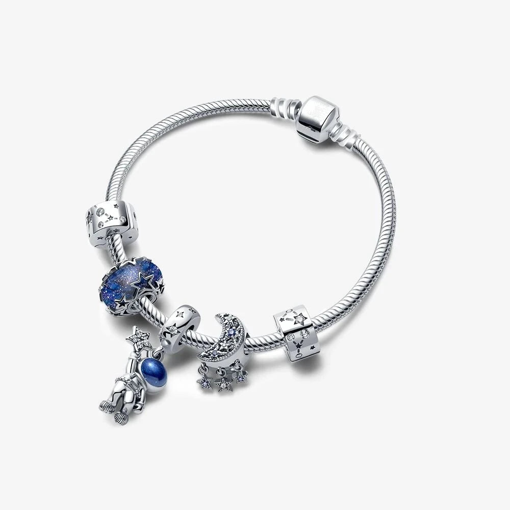 CHARM STERLING SILVER TEMA LUNARE