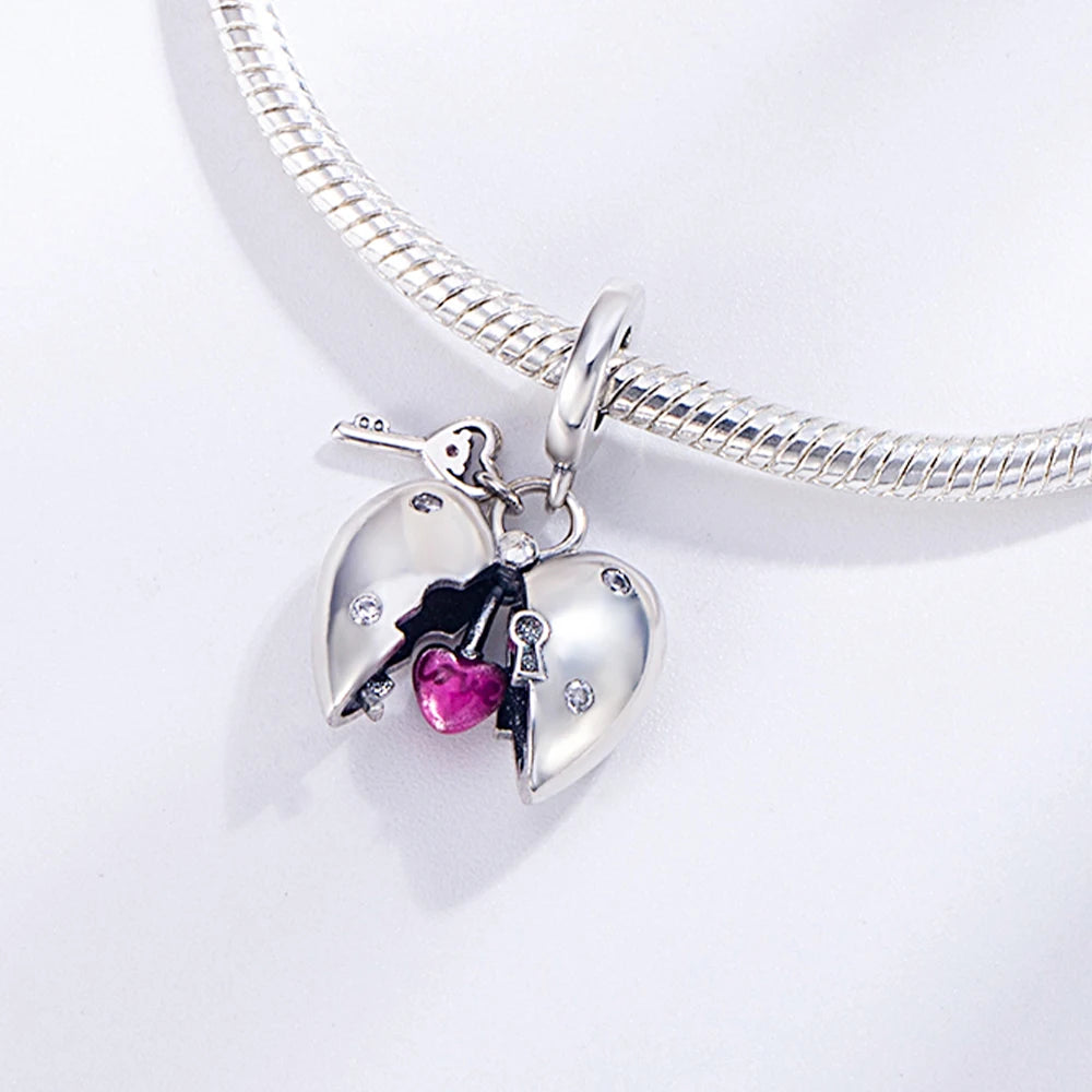 CHARM STERLING SILVER 925 CUORE AMORE LOVE NOVITA' GIUGNO 2025
