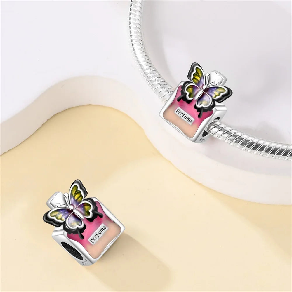 CHARM STERLING SILVER 925 UOVA DI PASQUA SORPRESA PROFUMO