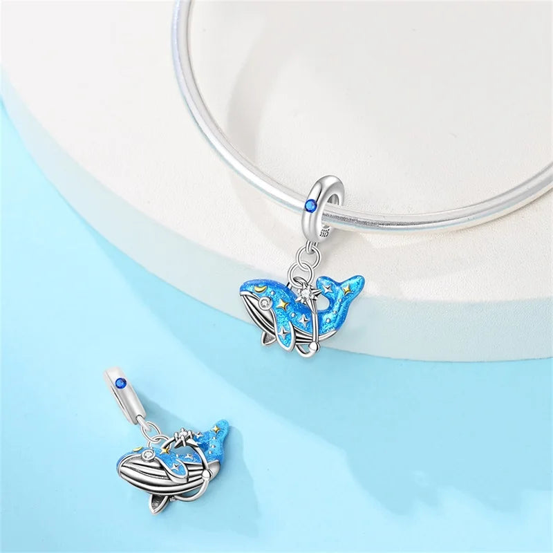 CHARM STERLING SILVER 925 ANIMALI MARE CAMALEONTE ANGELI NOVITA' MAGGIO 2025