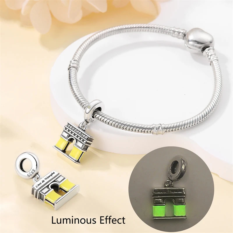 CHARM STERLING SILVER 925 PAESI LINEA COLOR