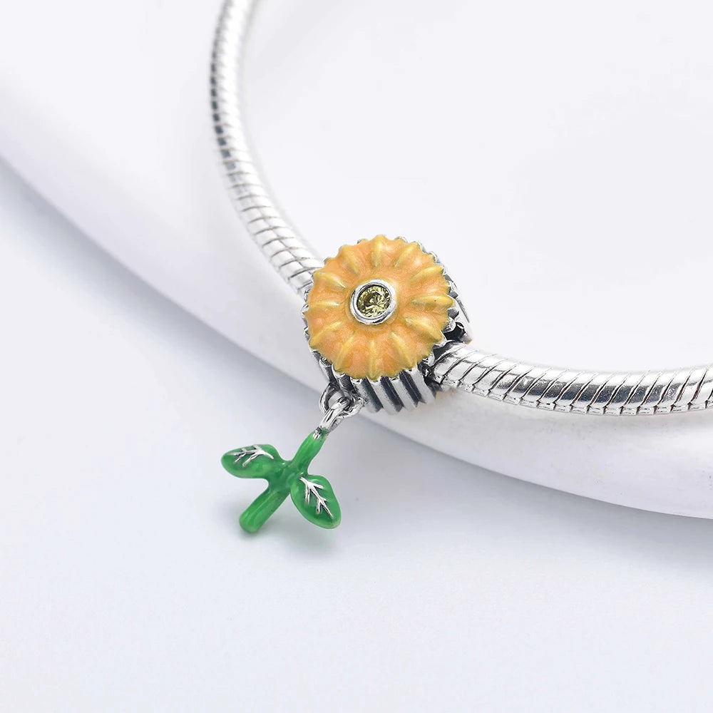 CHARM STERLING SILVER 925 CUORI FAMILY BLU FRUTTA CATENE PORTAFORTUNA CLIP ANIMALI MURANO MARE