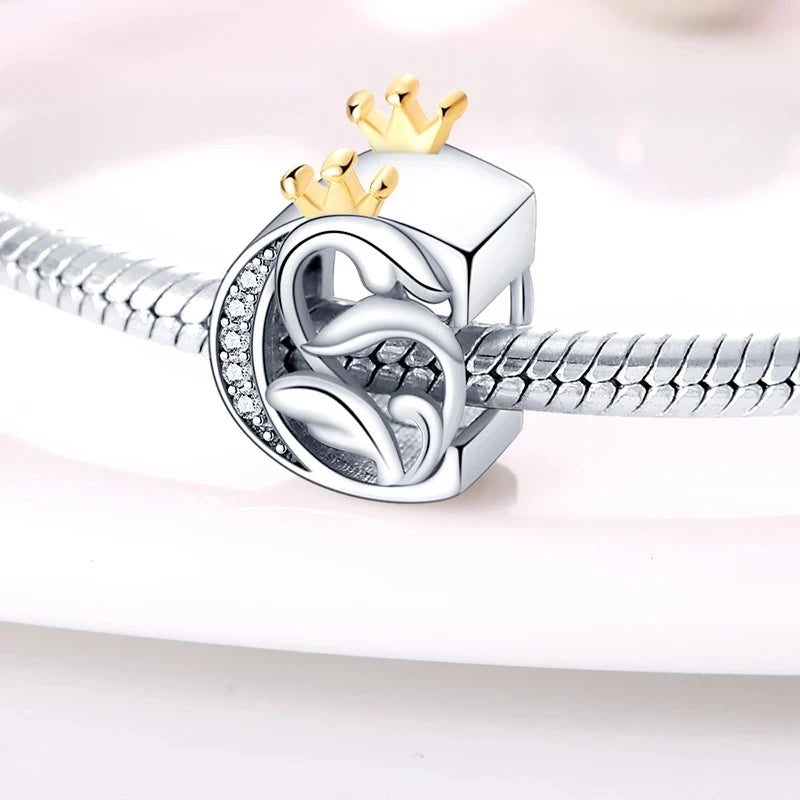 CHARME STERLING SILVER 925 LETTERE