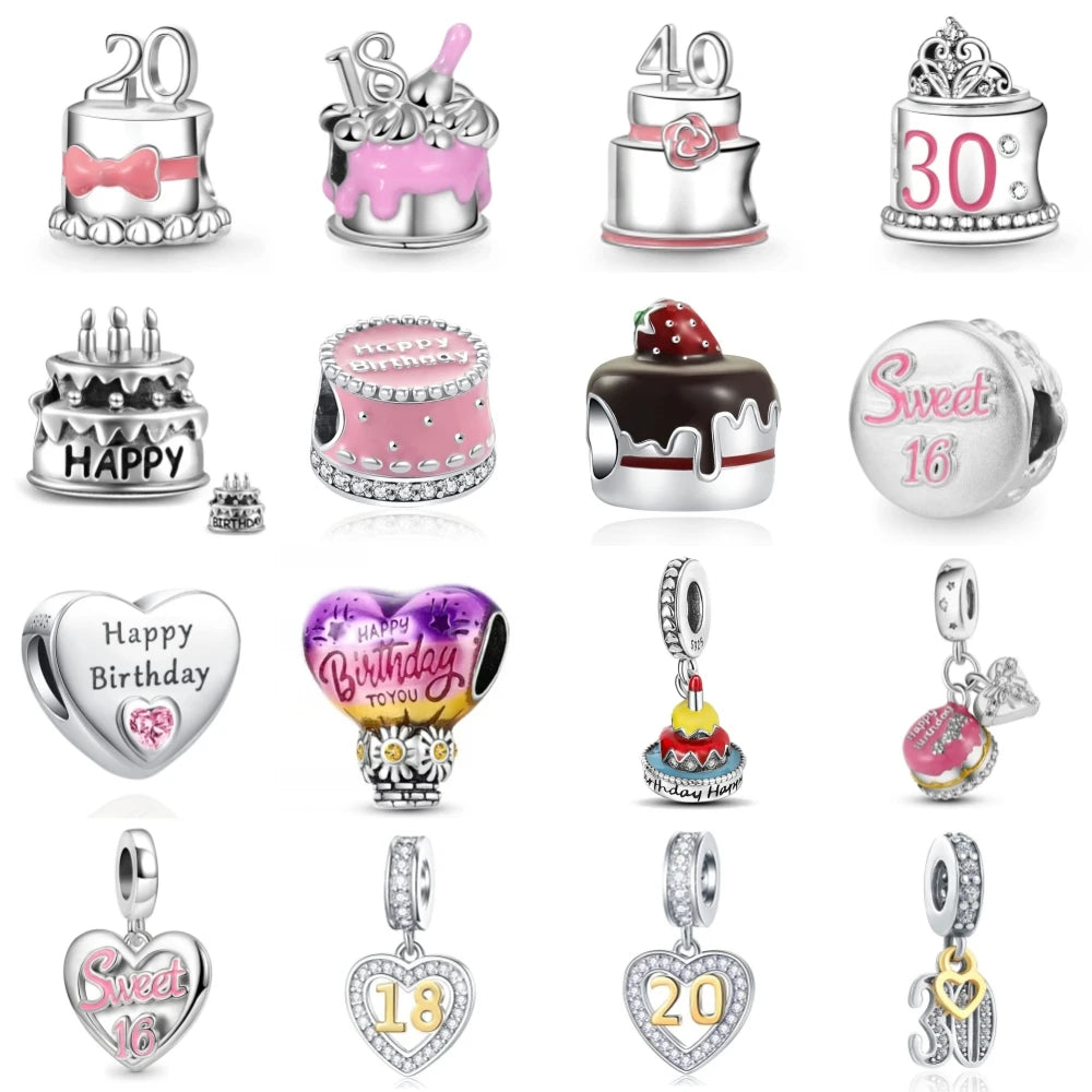 CHARM STERLING SILVER 925 COMPLEANNO NOVITA' MAGGIO 2025