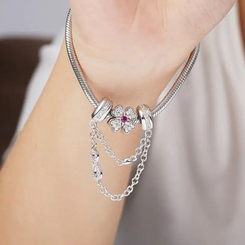 CHARM STERLING SILVER 925 CUORI FAMILY MOM CATENE FIORI VIAGGI LOVE FARFALLA ACCHIAPPASOGNI CLIP ALBERO DELLA VITA