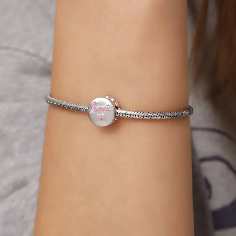 CHARM STERLING SILVER 925 COMPLEANNO NOVITA' MAGGIO 2025