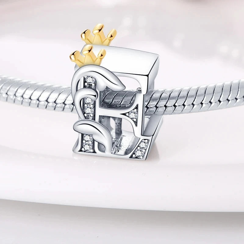 CHARME STERLING SILVER 925 LETTERE