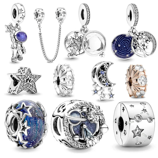 CHARM STERLING SILVER TEMA LUNARE