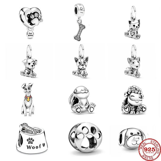 CHARM STERLING SILVER 925 ANIMALI