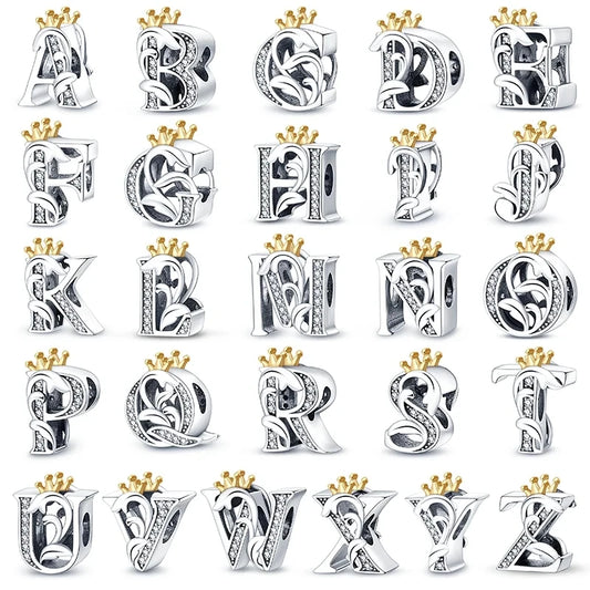 CHARME STERLING SILVER 925 LETTERE