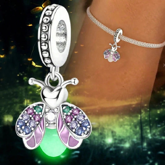 CHARM STERLING SILVER 925 LUCCIOLA