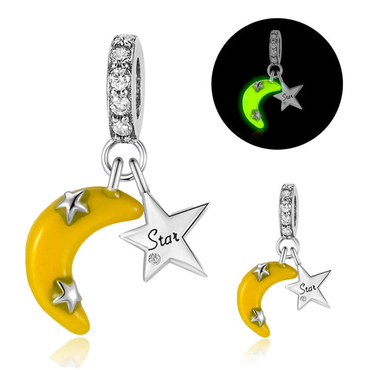 CHARM STERLING SILVER 925 STELLA LUNA NOVITA' GIUGNO 2025
