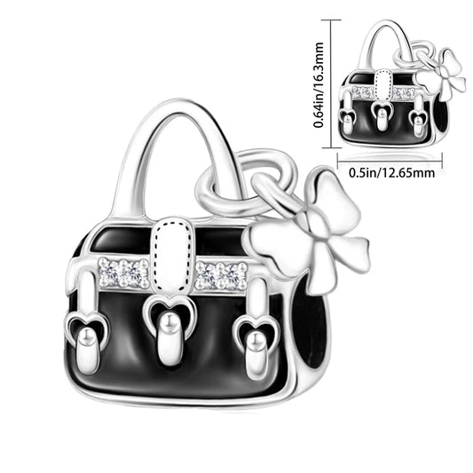 CHARM STERLING SILVER 925 BORSA GLAMOUR NOVITA' GIUGNO 2025
