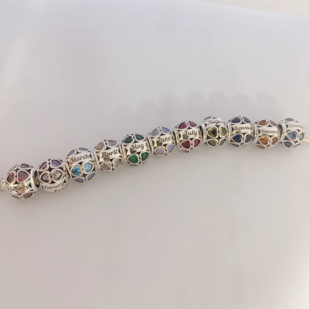 CHARM STERLING SILVER 925 MESI COMPLEANNO NOVITA' GIUGNO 2025
