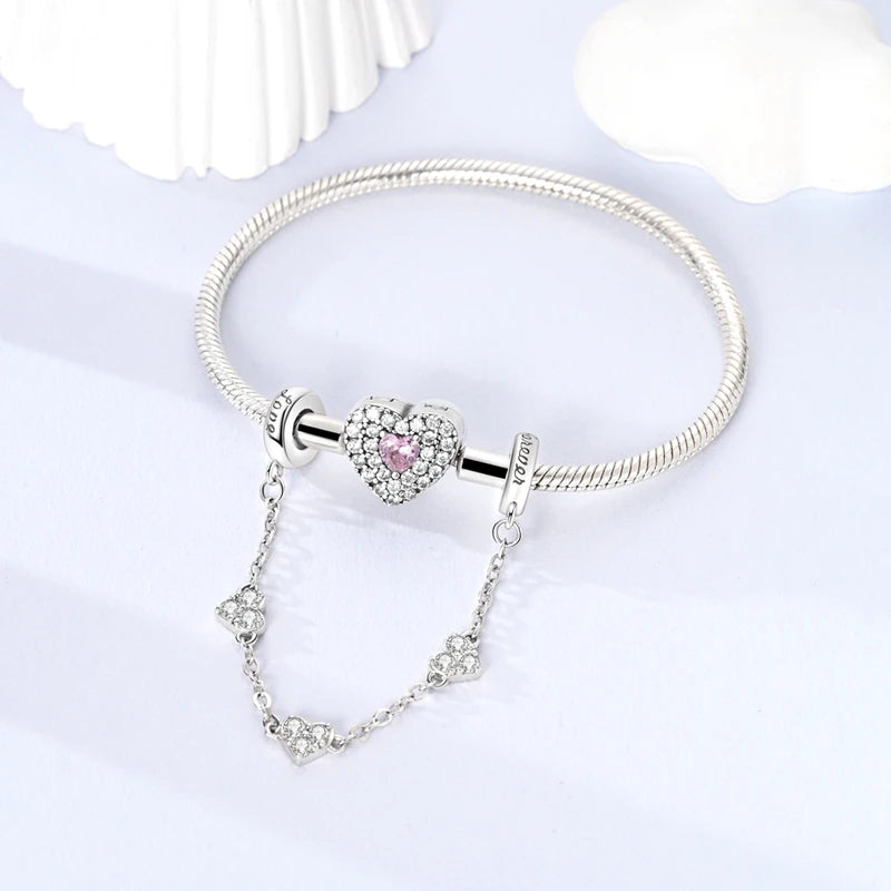 CHARM STERLING SILVER 925  CATENE DI SICUREZZA NOVITA' GIUGNO 2025
