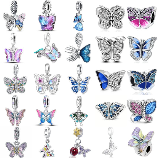 CHARM STERLING SILVER 925 FARFALLE NOVITA' GIUGNO 2025
