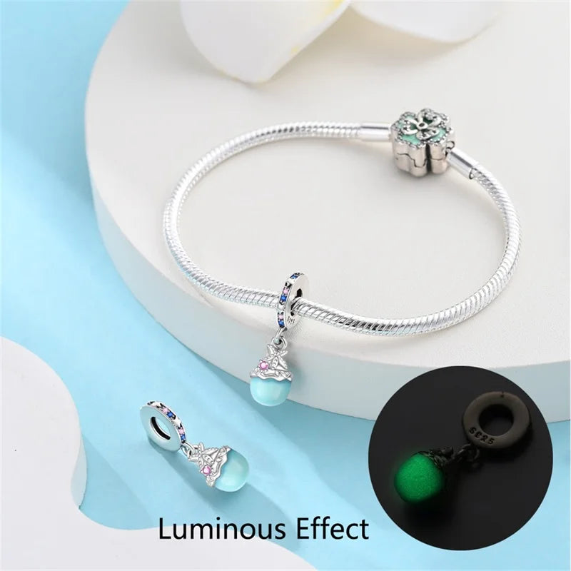 CHARM STERLING SILVER 925 MARE LINEA COLOR