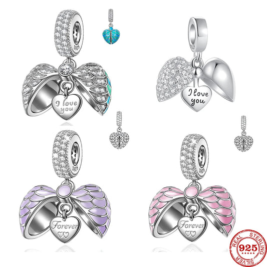 CHARM STERLING SILVER 925 CUORI NOVITA MAGGIO 2025