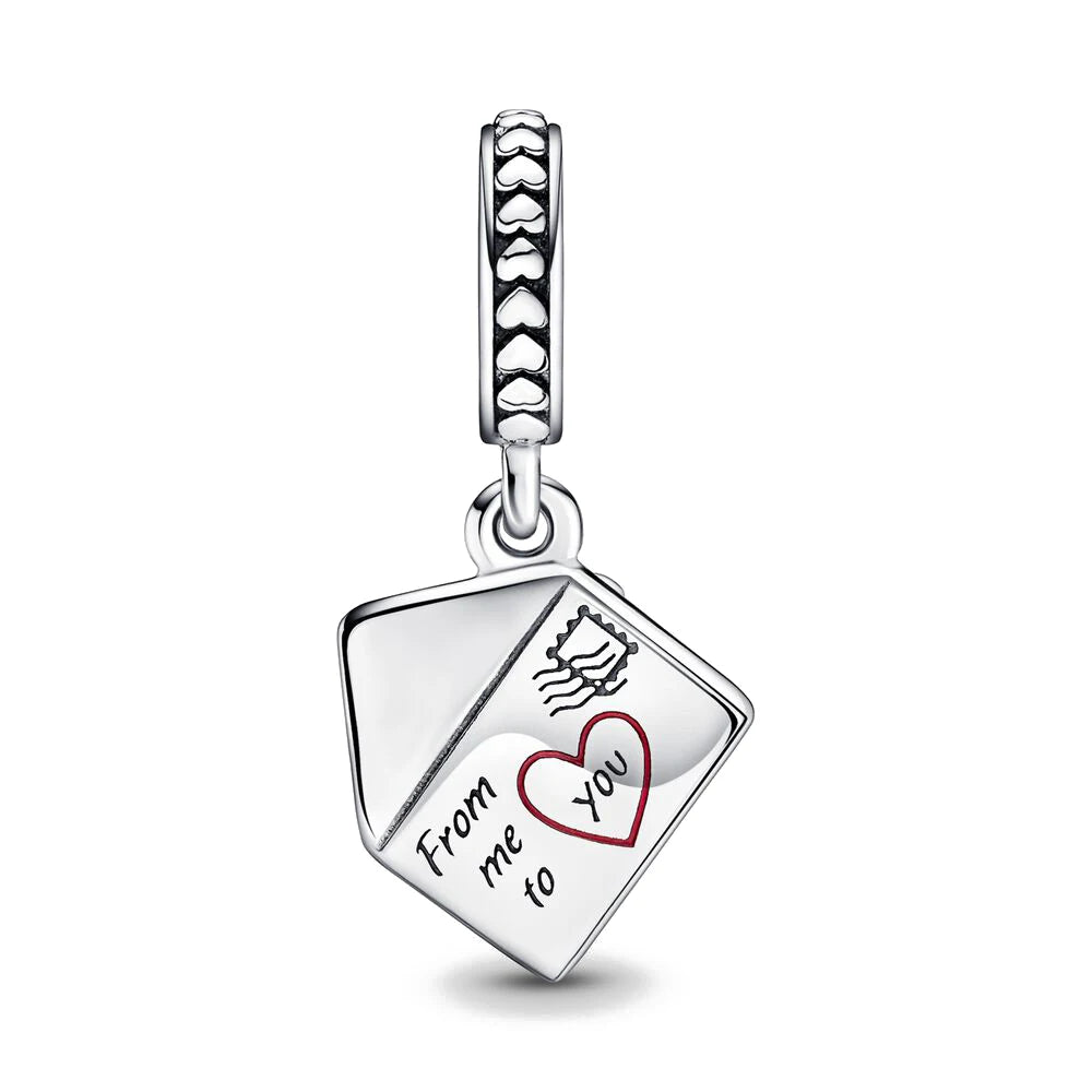 CHARM STERLING SILVER 925 FIORI FARFALLA CORONA