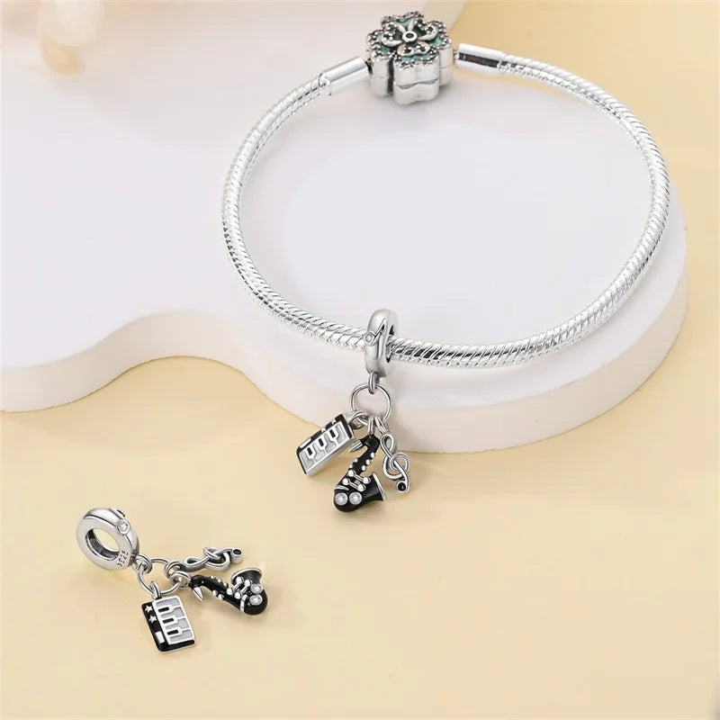 CHARM STERLING SILVER 925 LINEA COLOR MUSICA
