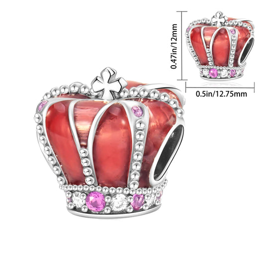 CHARM STERLING SILVER 925 CORONA REGINA NOVITA' GIUGNO 2025