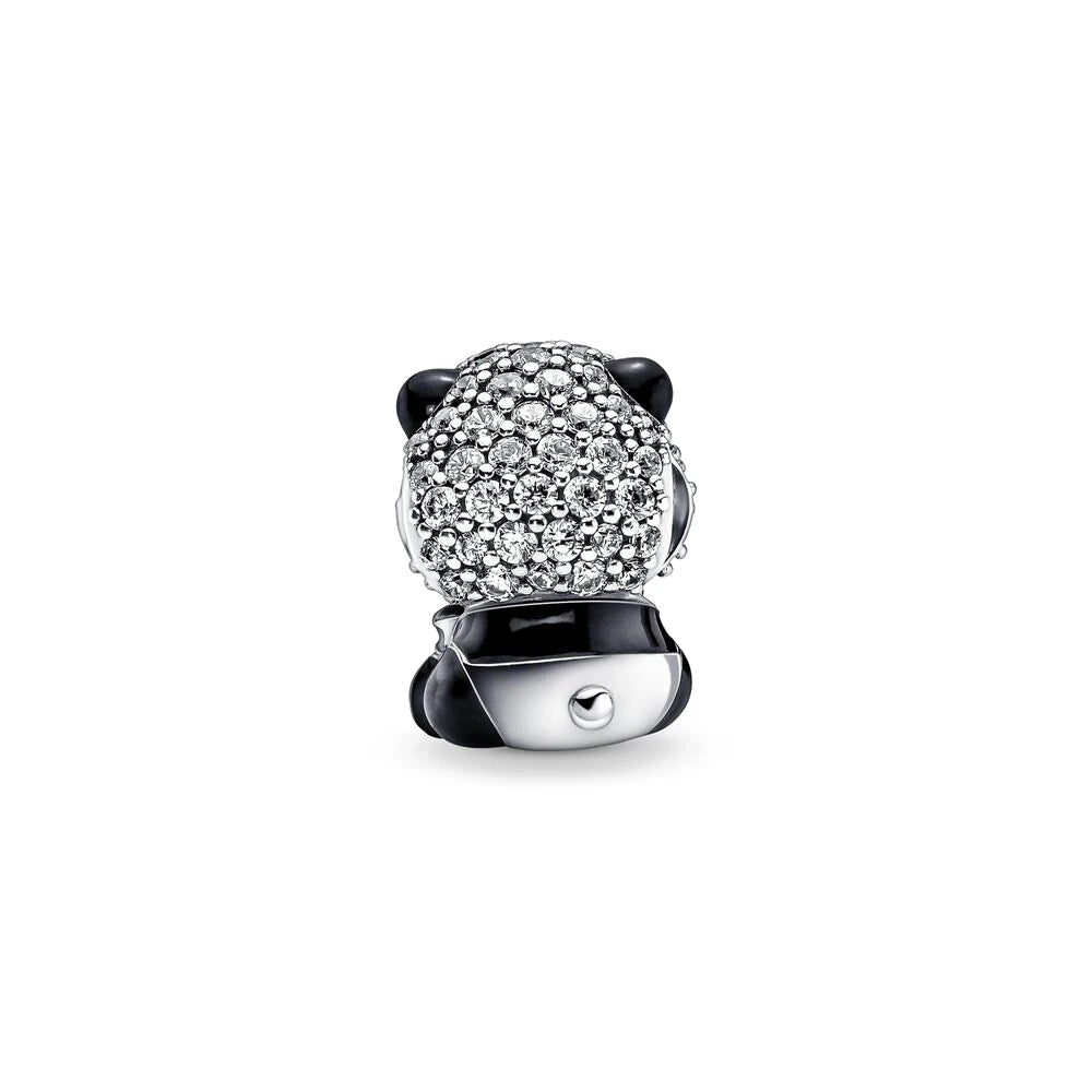 CHARM STERLING SILVER 925 FIORI FARFALLA CORONA