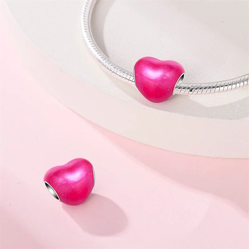 CHARM STERLING SILVER 925 LINEA COLOR NOVITA' FEBBRAIO CALDO/FREDDO