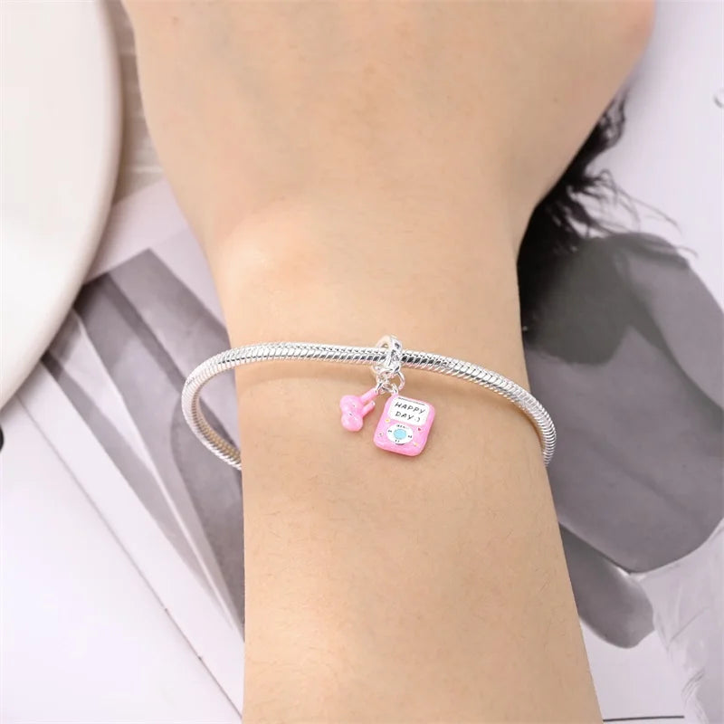 CHARM STERLING SILVER 925 LINEA COLOR MUSICA