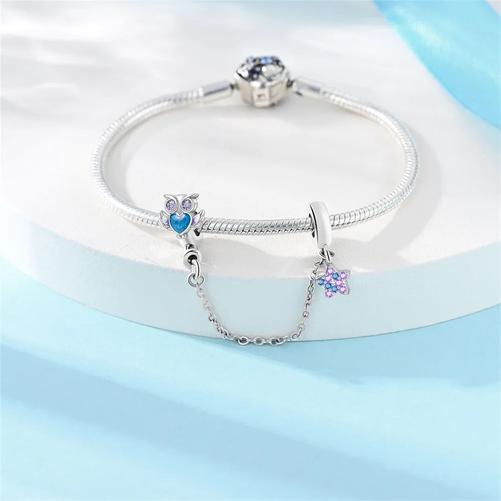 CHARM STERLING SILVER 925  CATENE DI SICUREZZA NOVITA' GIUGNO 2025