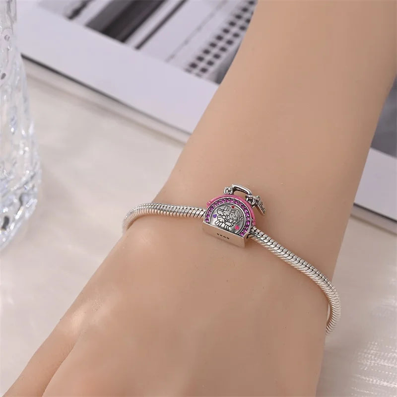CHARM STERLING SILVER 925 LINEA COLOR FAMILY SISTER BEST FRIENDS