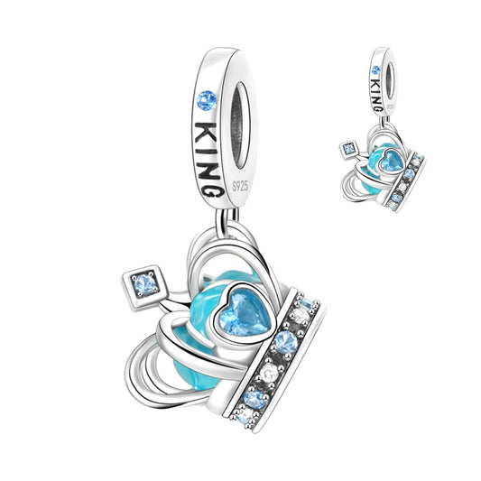 CHARM STERLING SILVER 925 RE KING NOVITA' GIUGNO 2025
