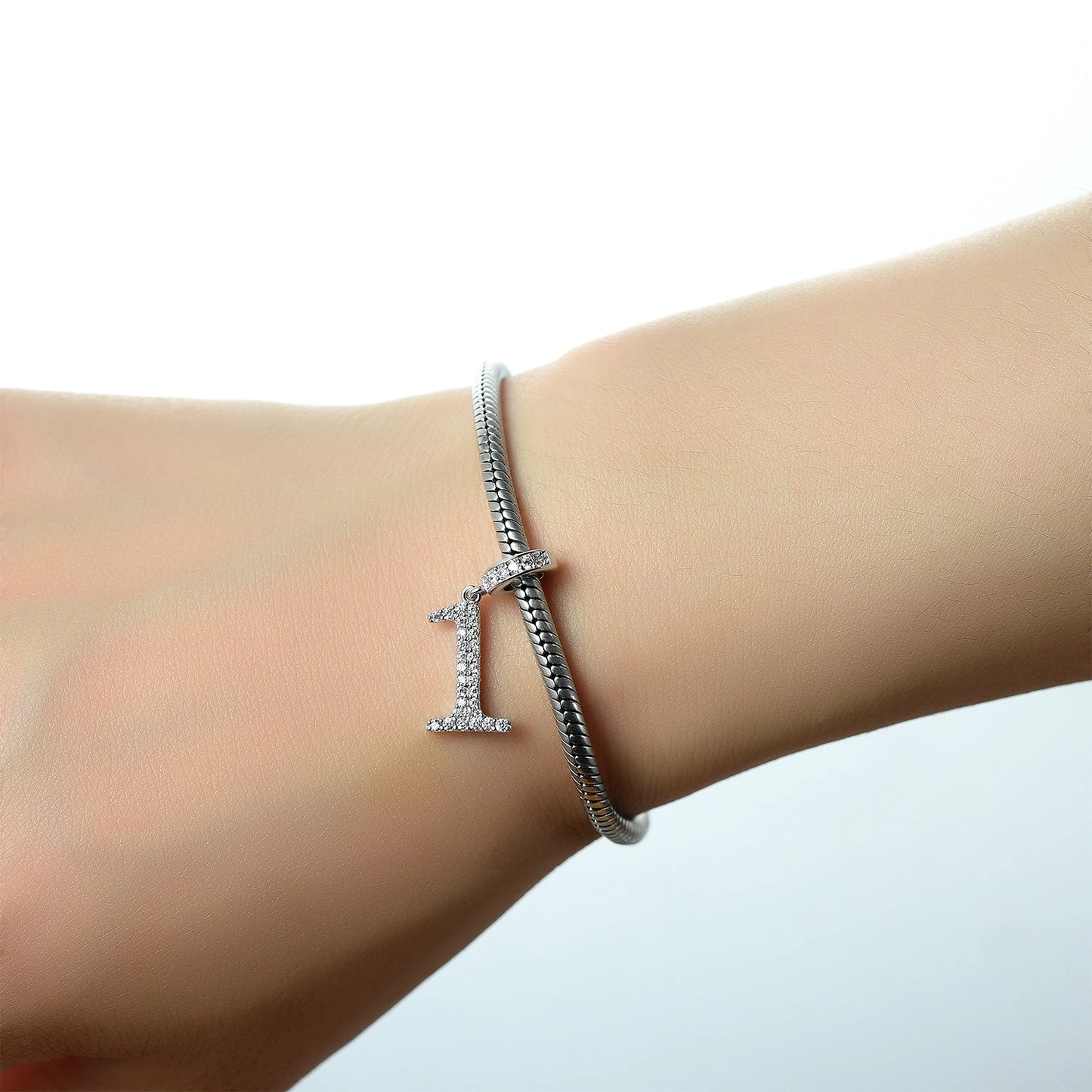CHARM STERLING SILVER 925 NUMERI